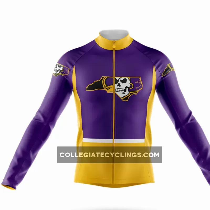 East Carolina University NC Long Sleeve Cycling Jersey