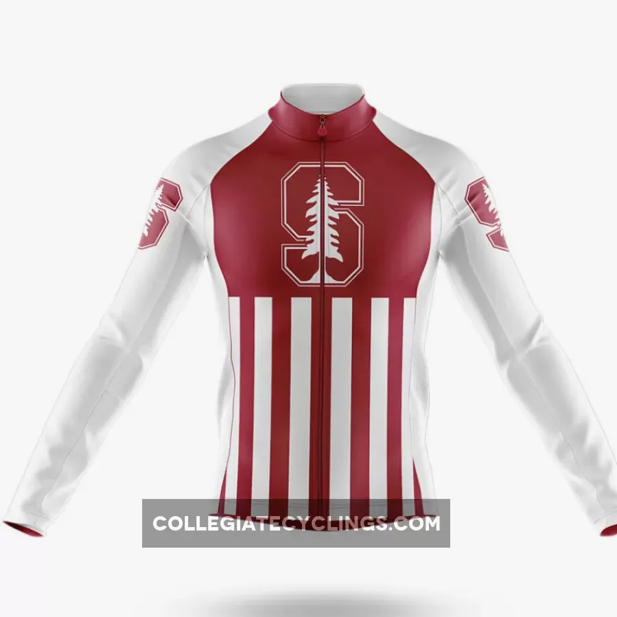 Stanford University USA Long Sleeve Cycling Jersey Restock