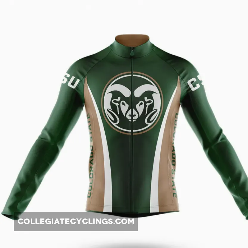 Colorado State Long Sleeve Cycling Jersey