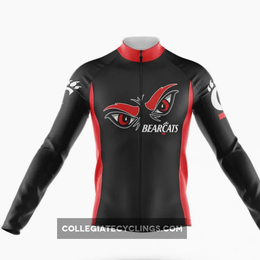 Bearcats Eyes Long Sleeve Cycling Jersey Restock