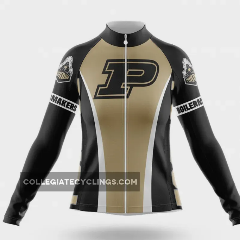 Purdue University - Women's Long Sleeve Cycling Jersey