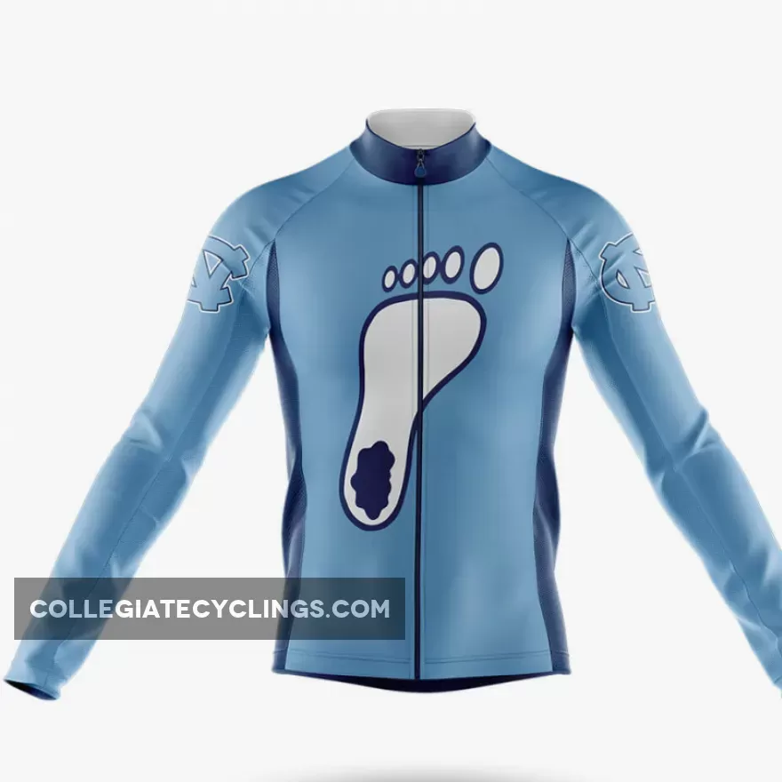 New Releases Tar Heels Long Sleeve Cycling Jersey Only