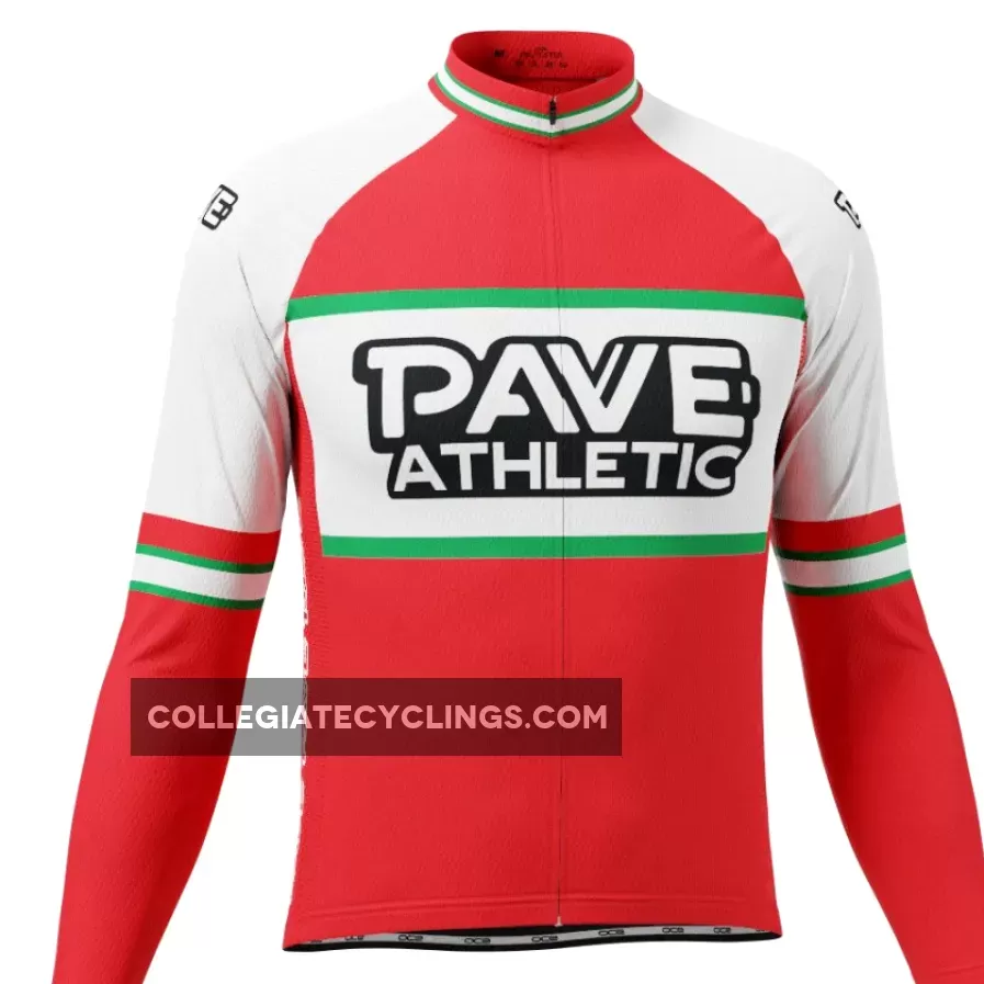 For Sale PAVE Athletic Gaseosa Retro Long Sleeve Cycling Jersey