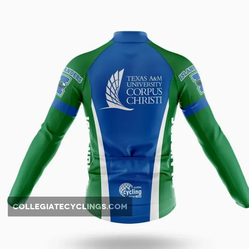 Texas A&M University–Corpus Christi Long Sleeve Cycling Jersey Texas A&M University–Corpus Christi Long Sleeve Cycling Jersey