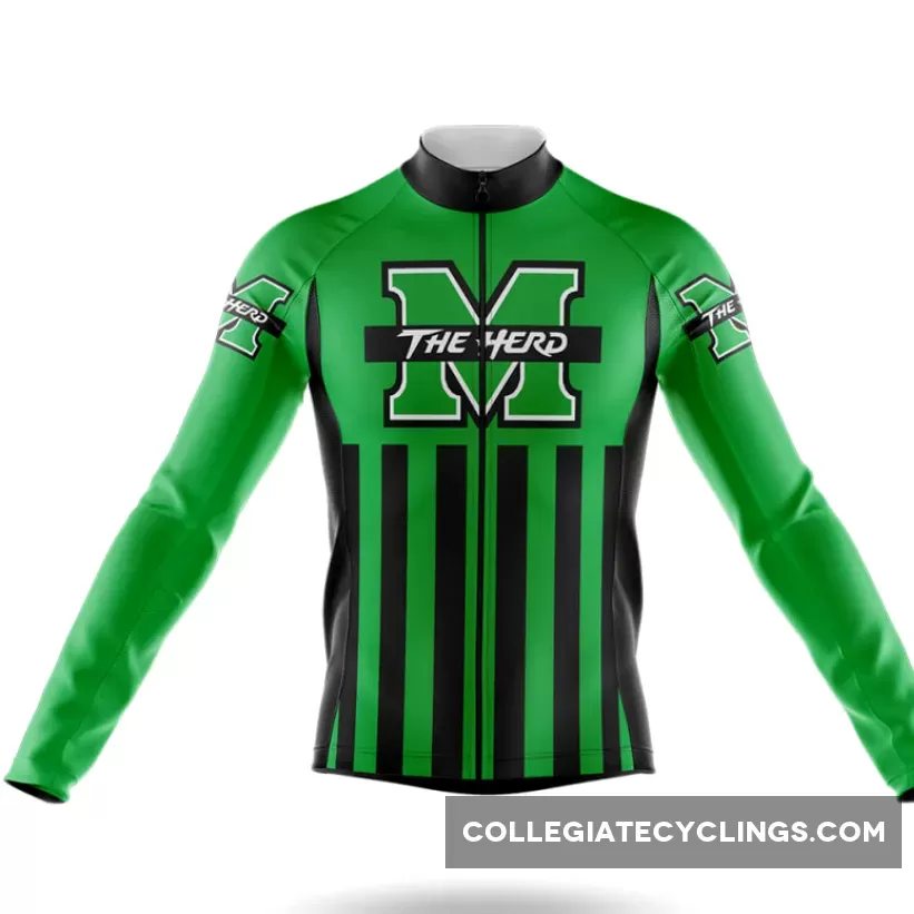 How To Buy Marshall University Usa Long Sleeve Cycling Jersey