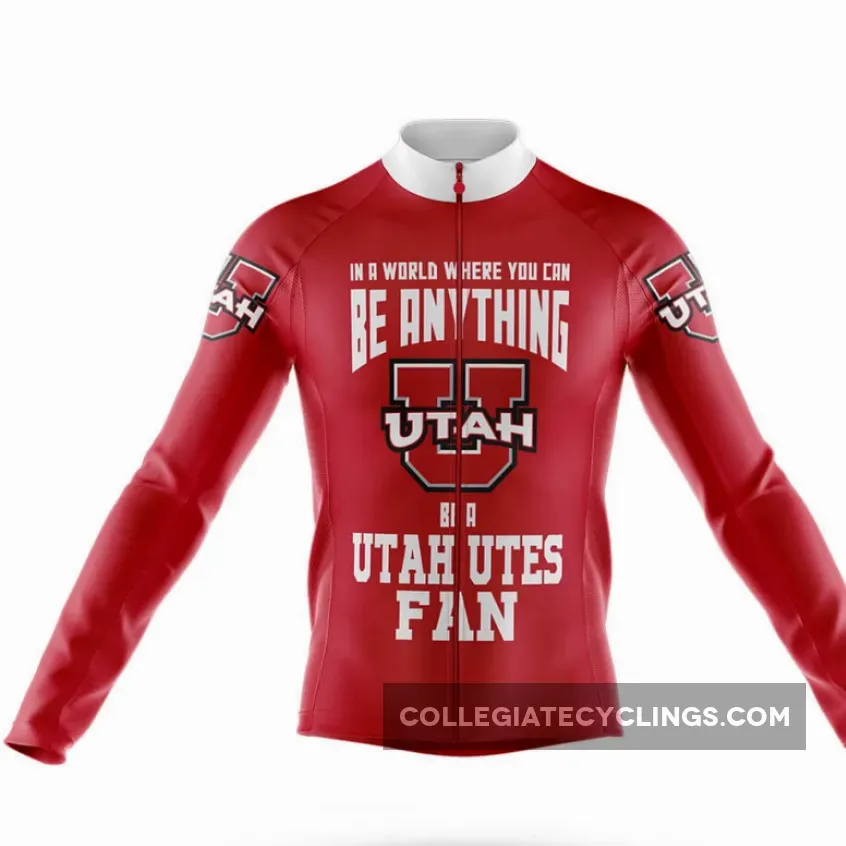 Where To Buy Utah Utes Fan Long Sleeve Cycling Jersey