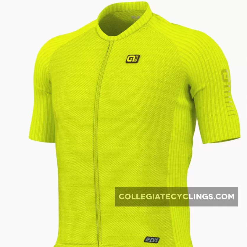 Ale R-EV1 Silver Cooling Jersey - Yellow Online L21079460