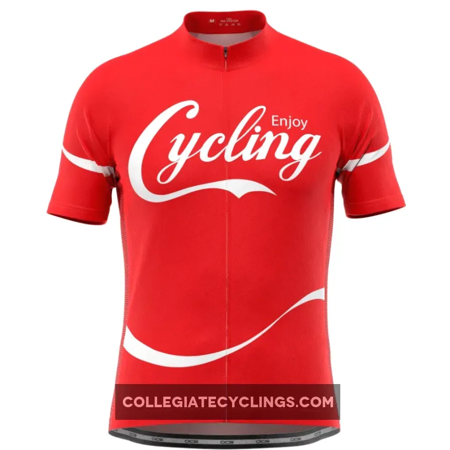New Releases Men's Enjoy Cycling Short Sleeve Cycling Jersey