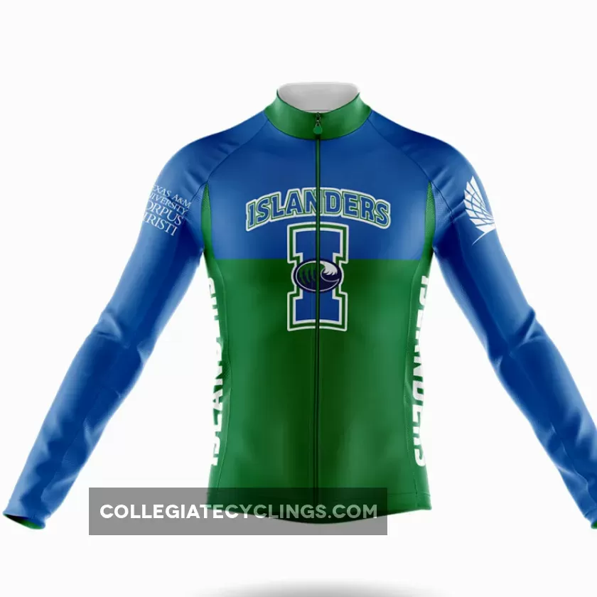 Texas A&M University–Corpus Christi Long Sleeve Cycling Jersey Ver.2 For Sale