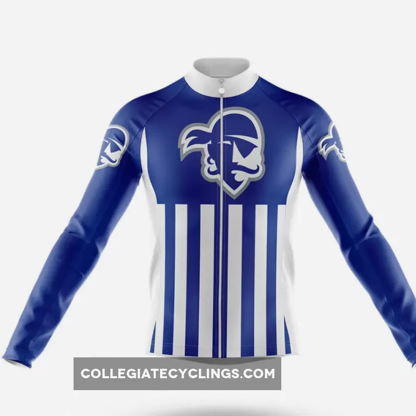 Seton Hall University USA Long Sleeve Cycling Jersey
