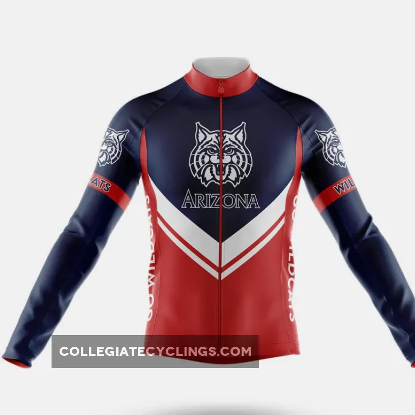 University of Arizona Long Sleeve Cycling Jersey Ver.3