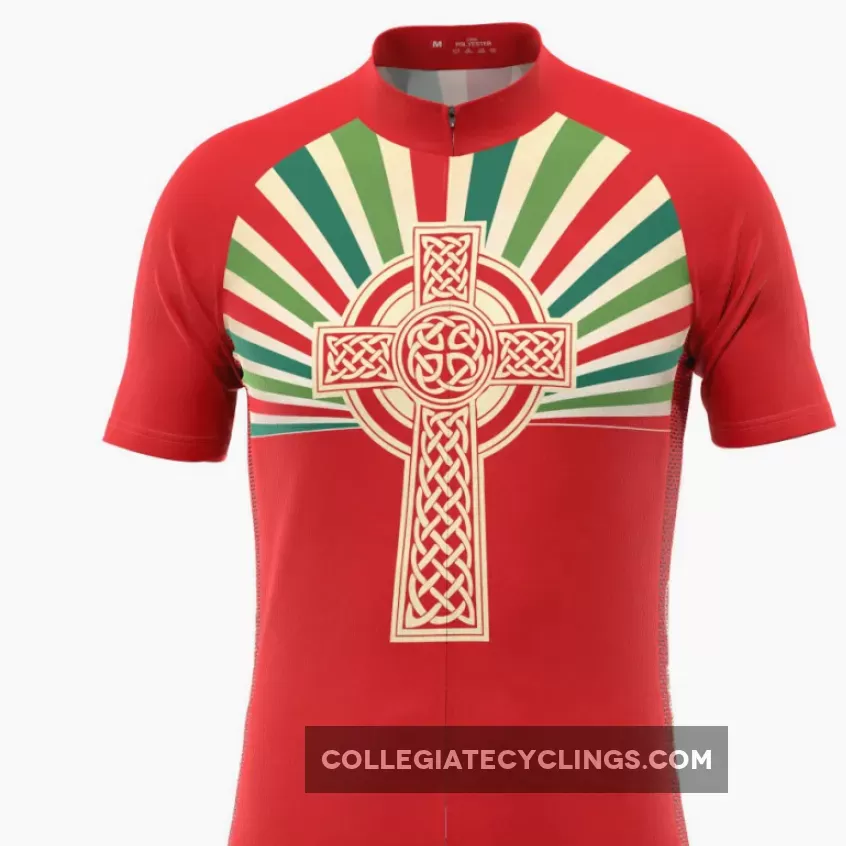 Men's Christian Fearless in Faith Cross Cycling Jersey - jesus cycling jersey
