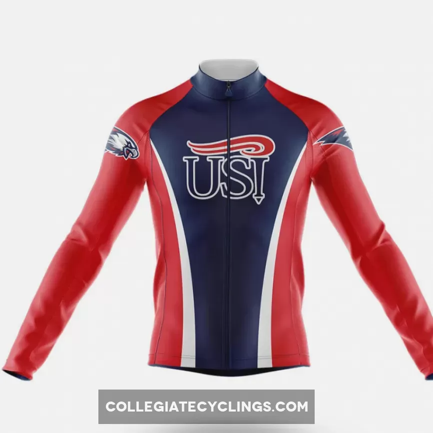 University of Southern Indiana Long Sleeve Cycling Jersey