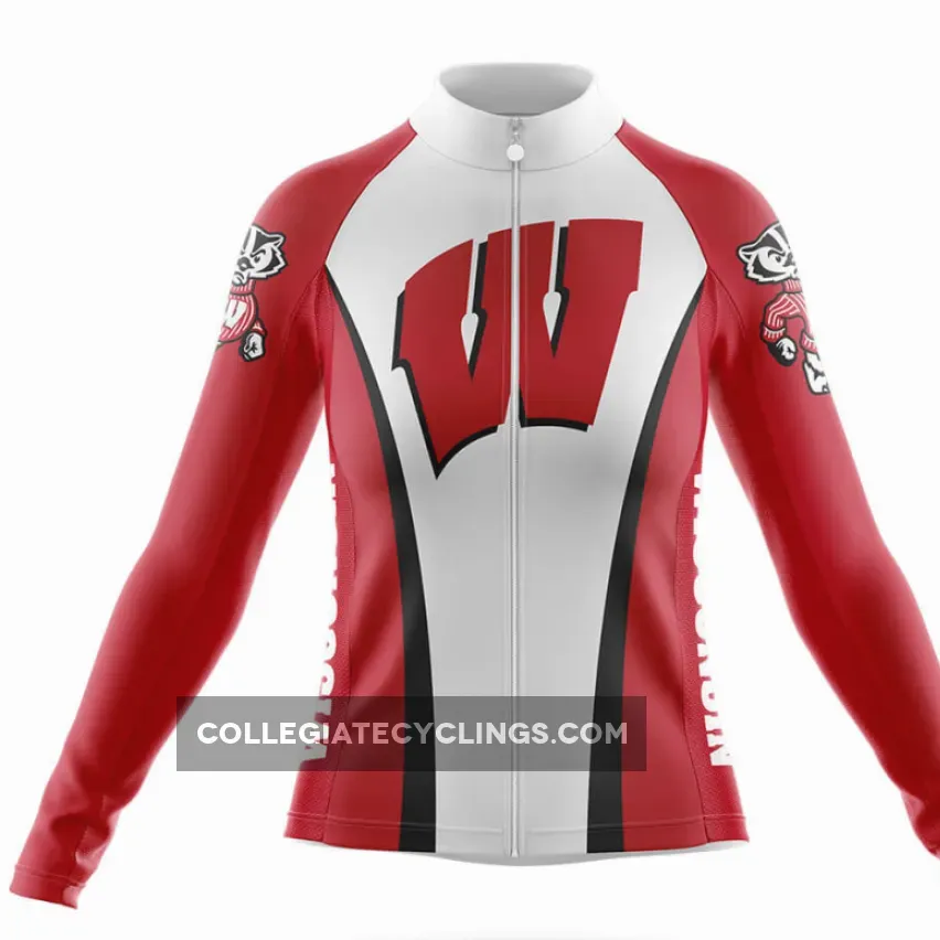Badgers - Women's Long Sleeve Cycling Jersey