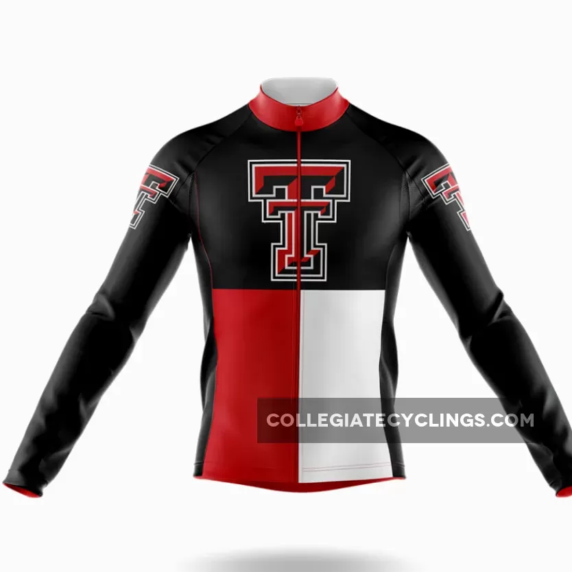 Where To Buy Texas Tech TX Long Sleeve Cycling Jersey