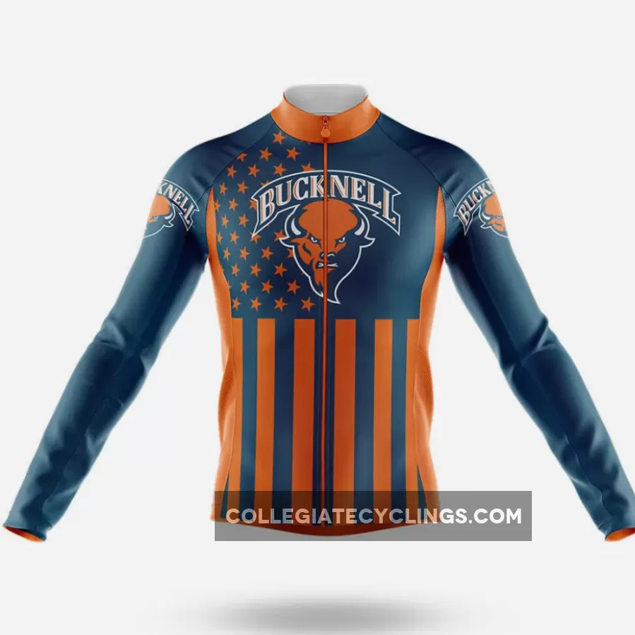Bucknell University USA Long Sleeve Cycling Jersey For Sale