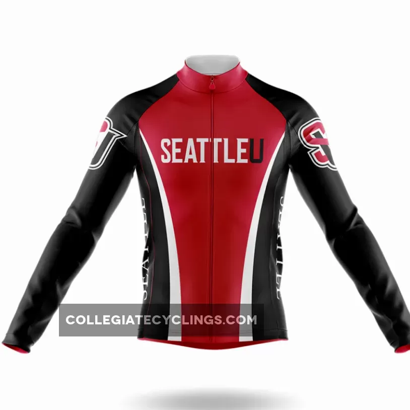 Seattle University Long Sleeve Cycling Jersey