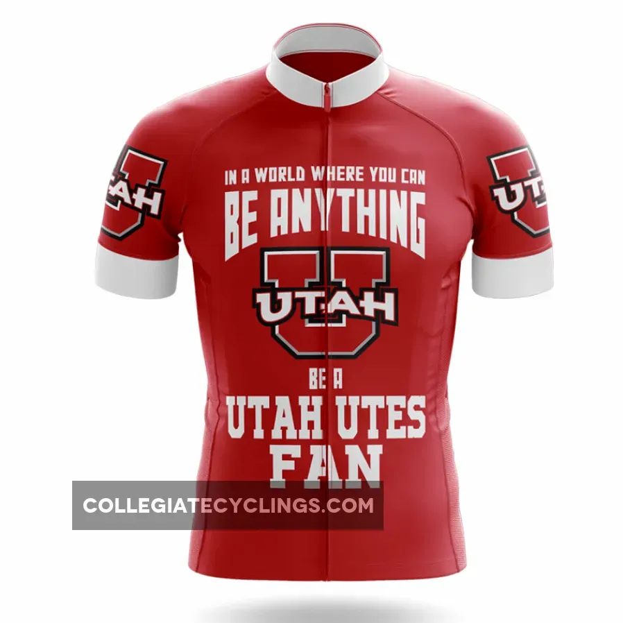 Utah Utes Fan Cycling Jersey For Sale