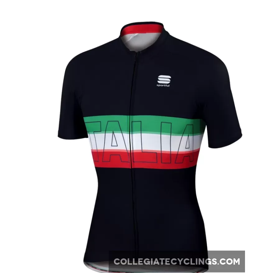 Sportful Jersey Italia 2017 - Black New Releases