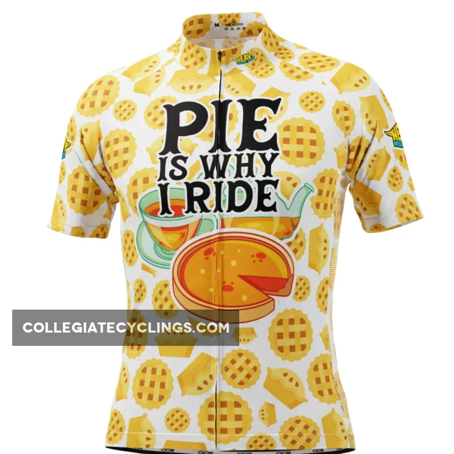 Men's Pie Is Why I Ride Short Sleeve Cycling Jersey Online