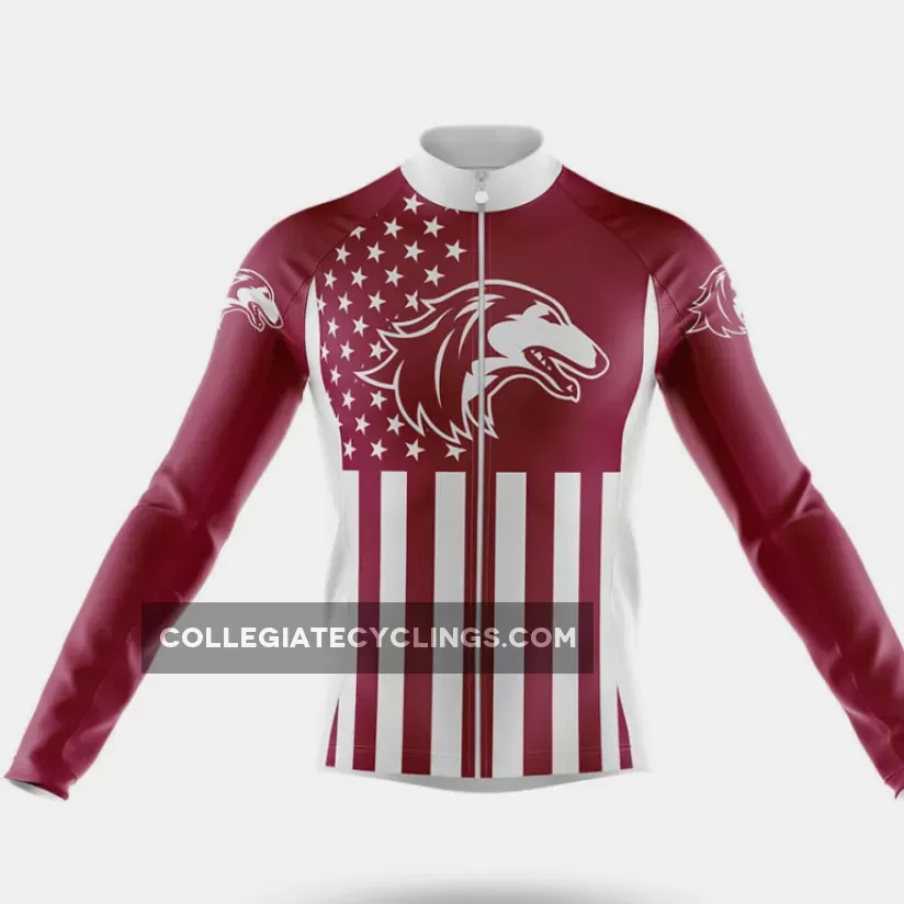 Southern Illinois University Carbondale USA Long Sleeve Cycling Jersey Restock