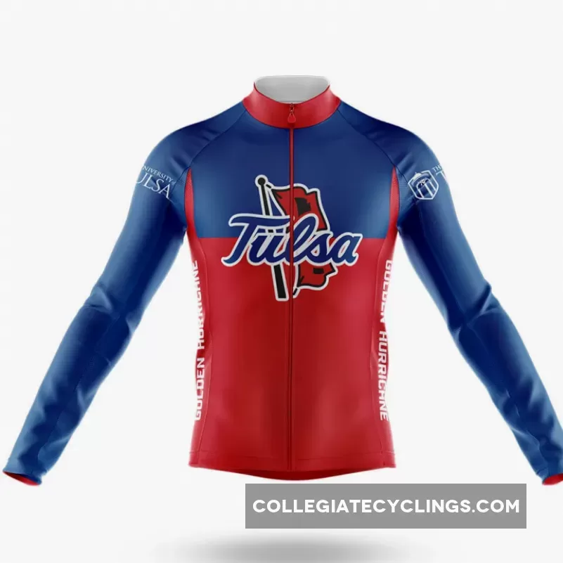 University of Tulsa V2 Long Sleeve Cycling Jersey Only
