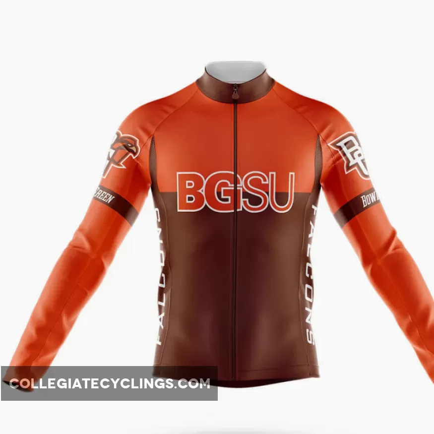 Bowling Green State University Long Sleeve Cycling Jersey Ver.2