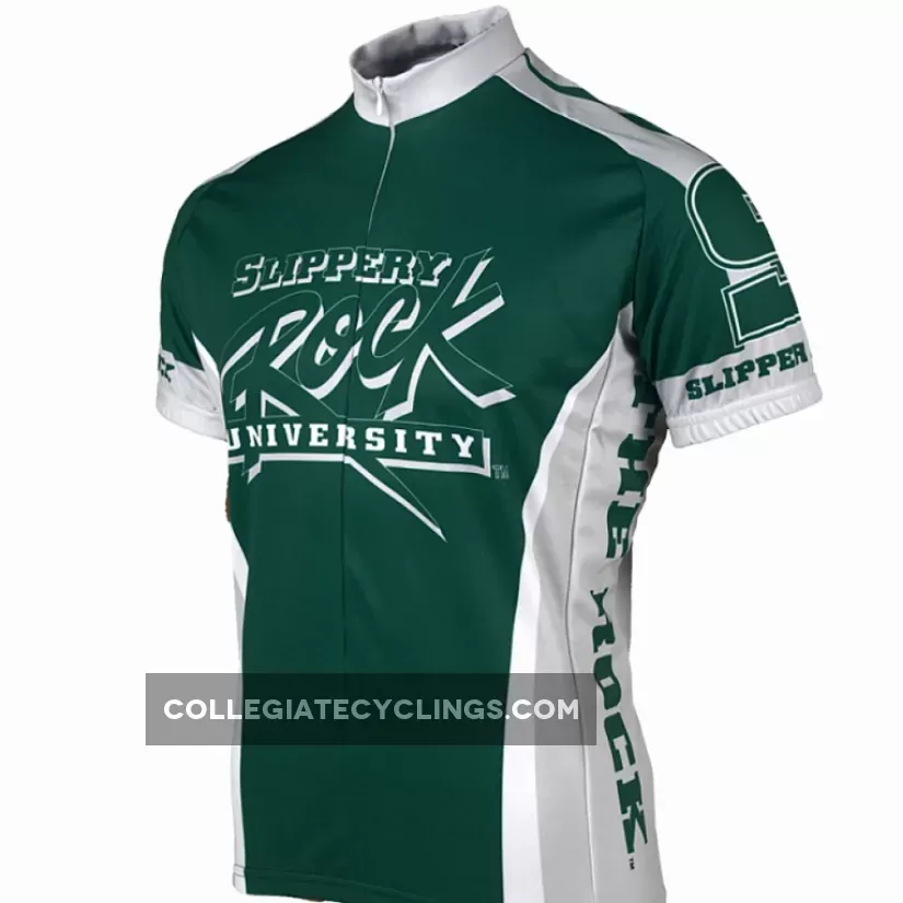 University Cycling Jerseys / NCAA The Rock, SRU Slippery Rock University of Pennsylvania Cycling Jerseys