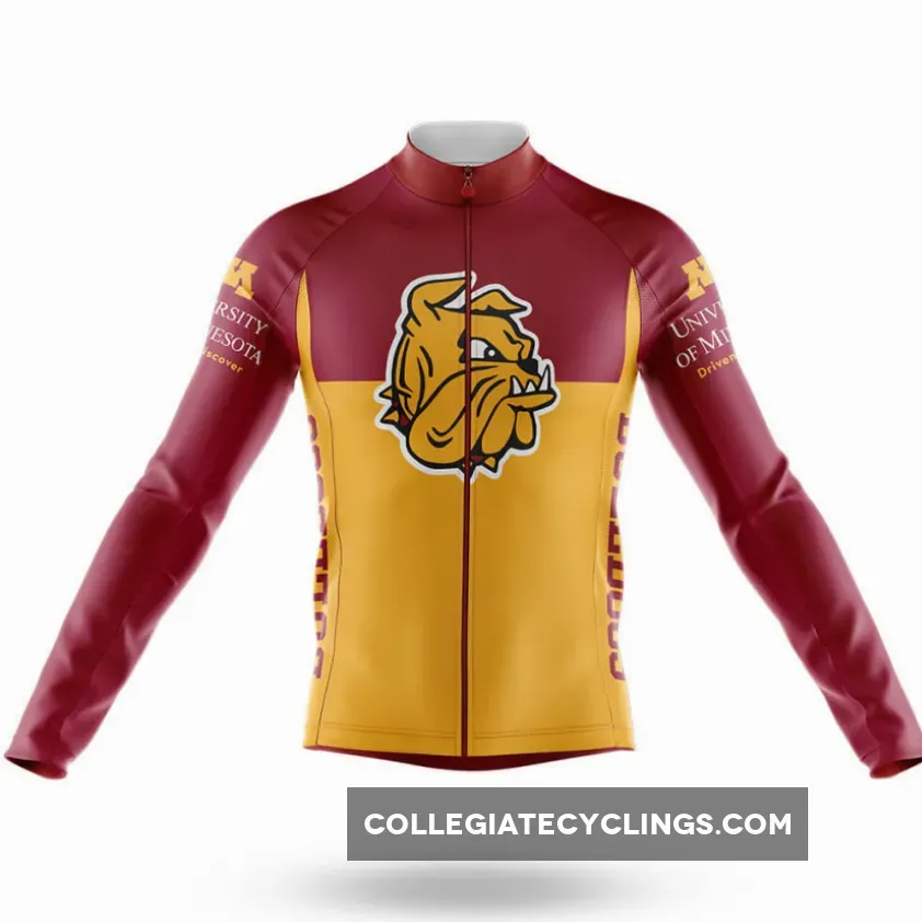 University of Minnesota Duluth Long Sleeve Cycling Jersey Ver.2