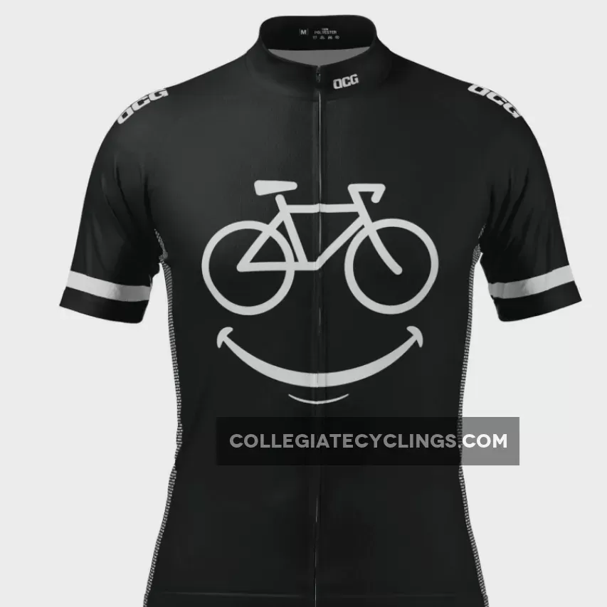 Men's Smiling Bike Short Sleeve Cycling Jersey Discount