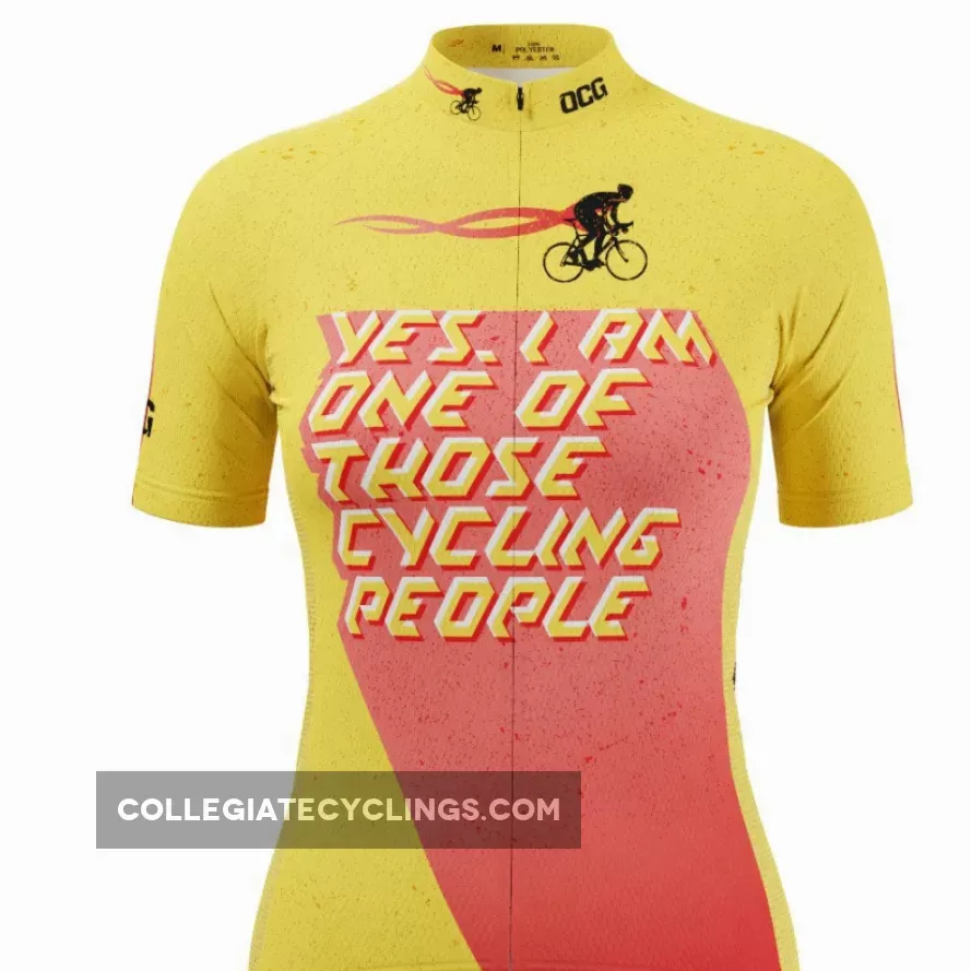 Women's One Of Those Cycling People Short Sleeve Cycling Jersey Discount