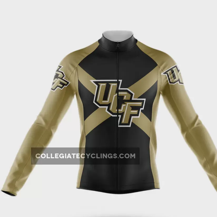 University of Central Florida FL Long Sleeve Cycling Jersey
