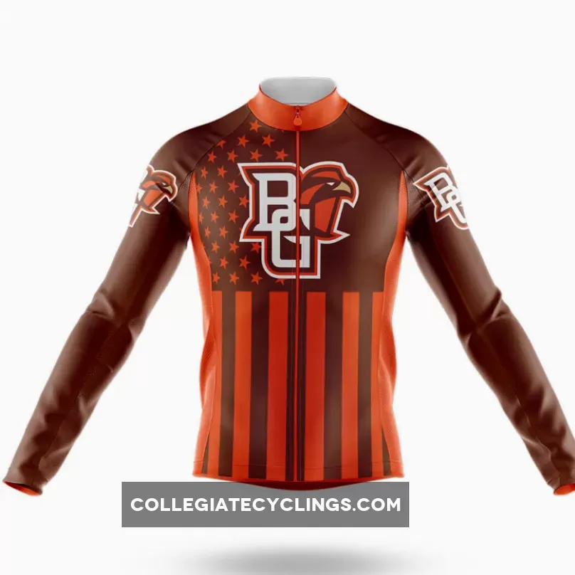 For Sale Bowling Green State University USA Long Sleeve Cycling Jersey