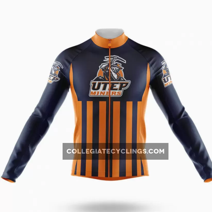 University Of Texas USA Long Sleeve Cycling Jersey For Sale