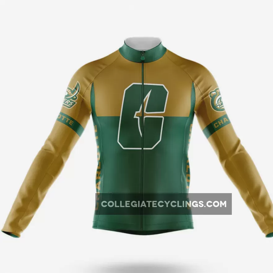 How Much Is University Of North Carolina Charlotte Long Sleeve Cycling Jersey Ver 2