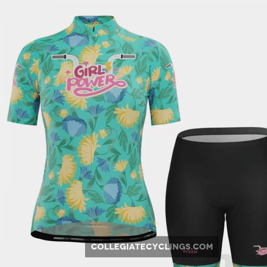 Women's Girl Power Series 1 Short Sleeve Cycling Kit For Sale
