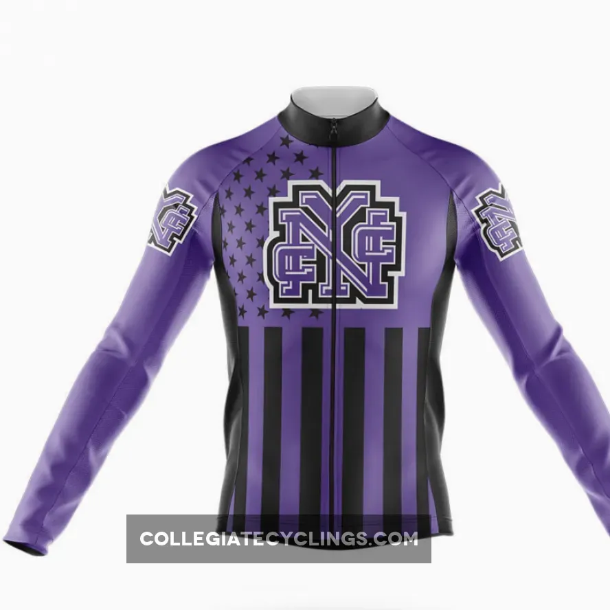 City College of New York USA Long Sleeve Cycling Jersey
