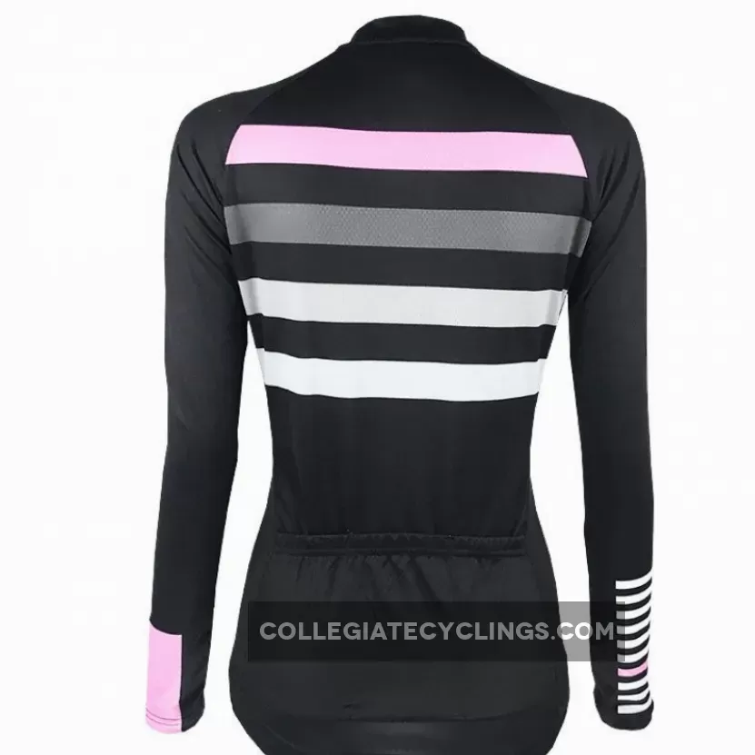 Women's Four Stripe Long Sleeve Cycling Jersey
