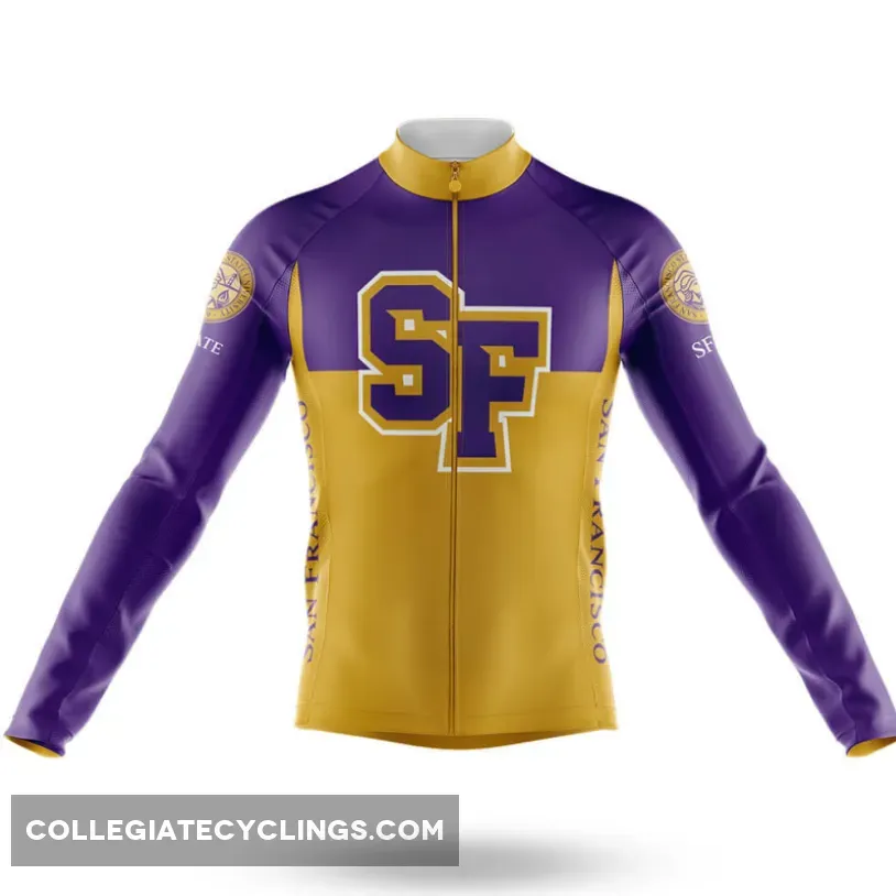San Francisco State University Long Sleeve Cycling Jersey Ver.2 | sfsu gear