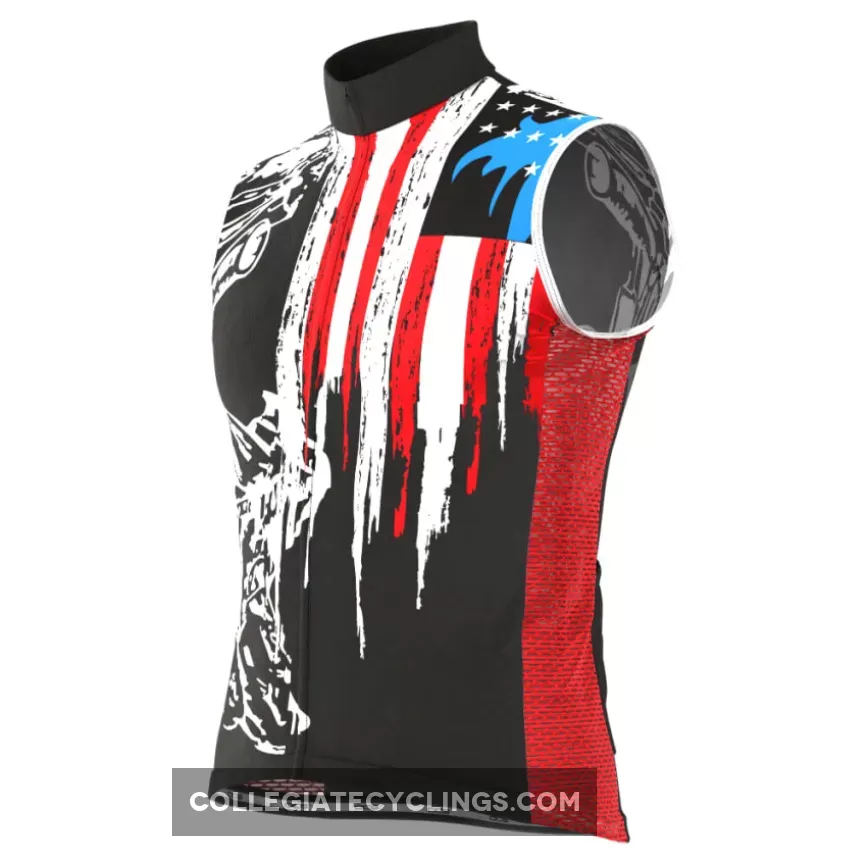 Men's Honor the Fallen Sleeveless Cycling Jersey #sleeveless cycle jersey