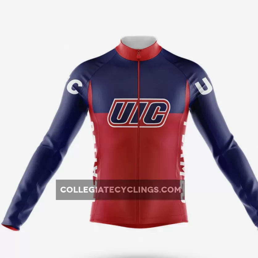 University of Illinois Chicago Long Sleeve Cycling Jersey Ver.2