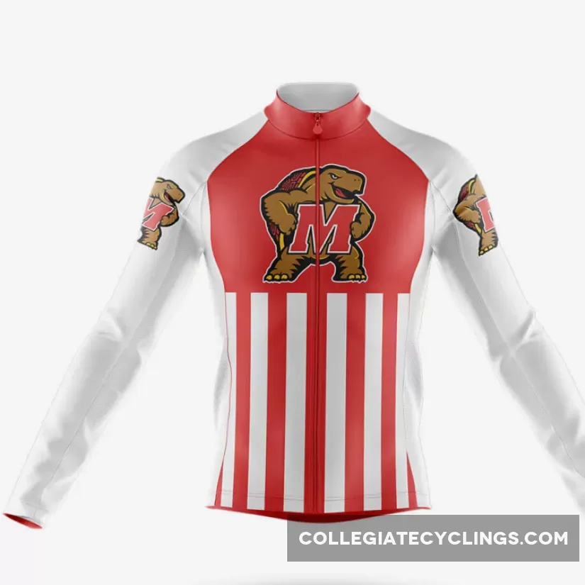 Maryland Mascot USA - Men's Cycling Kit - Long Sleeve Jersey