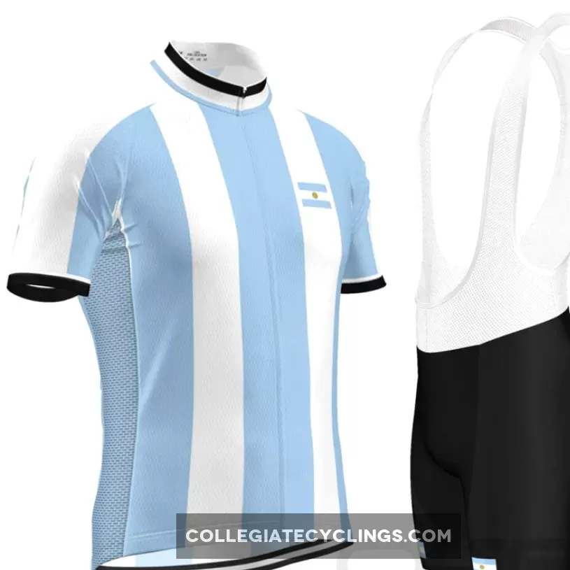 Discount Men's Argentina Flag National Pro-Band Cycling Kit