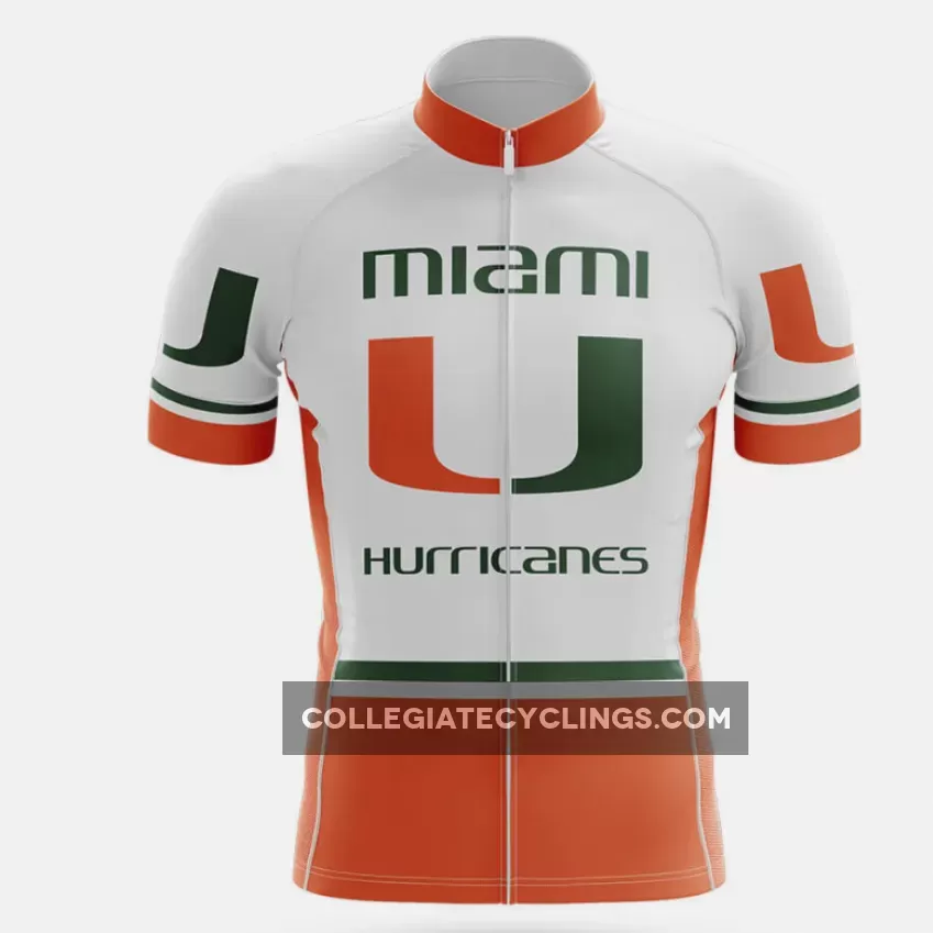 Miami Hurricanes Cycling Jersey Only For Sale