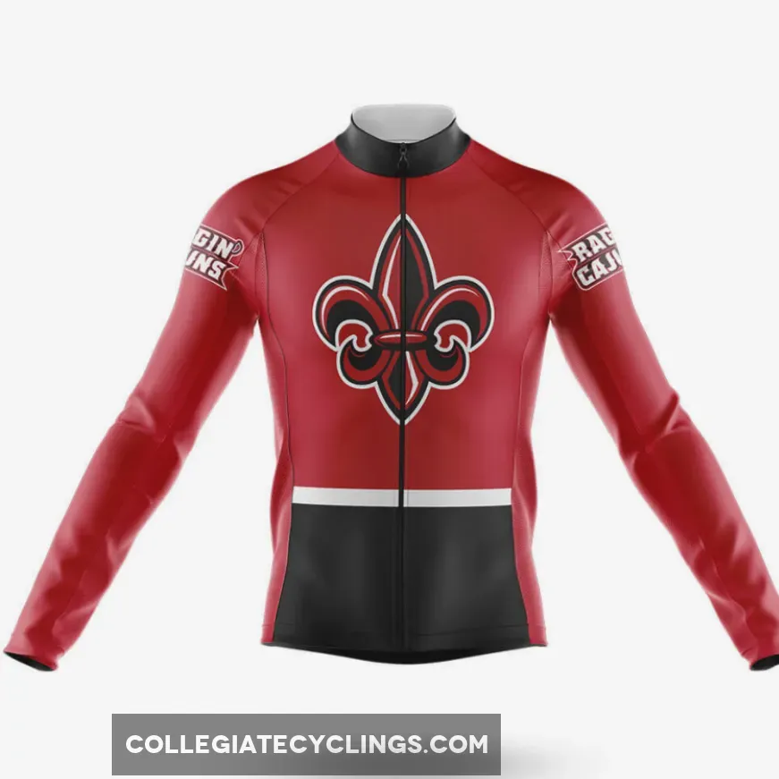 Louisiana Ragin Cajuns Long Sleeve Cycling Jersey Only