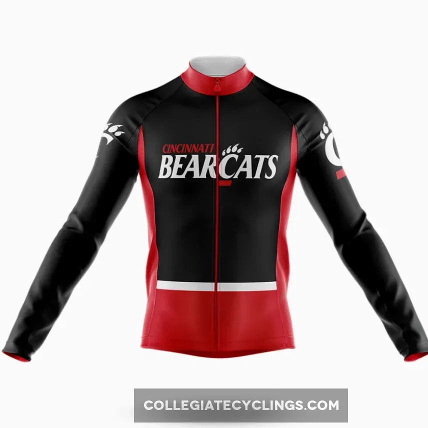 Cincinnati Bearcats Long Sleeve Cycling Jersey Restock