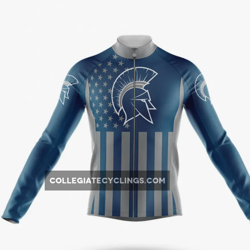 Case Western Reserve University USA Long Sleeve Cycling Jersey