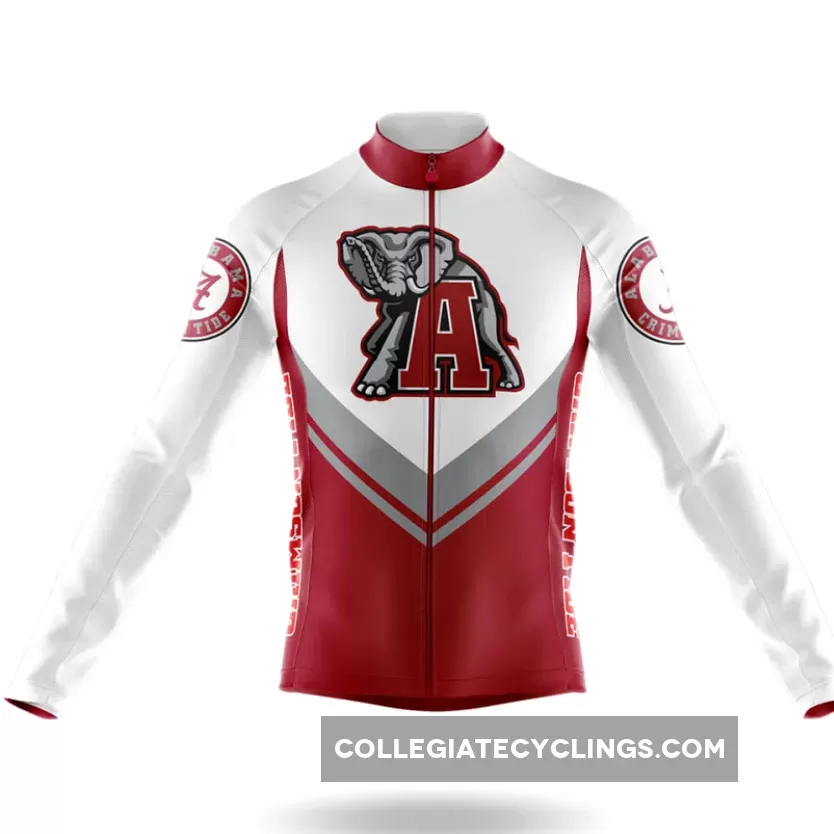 University of Alabama Long Sleeve Cycling Jersey Ver.3