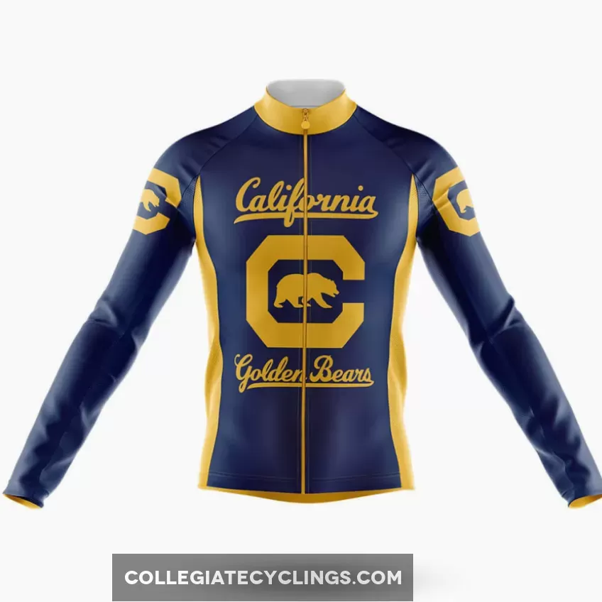 California Golden Bears Long Sleeve Cycling Jersey For Sale