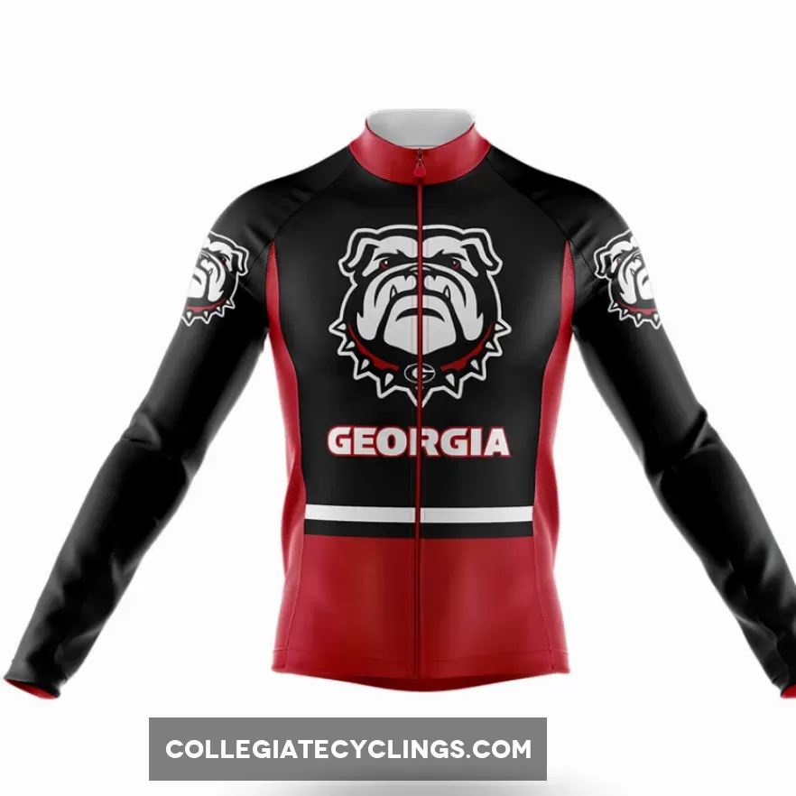 G Bulldogs Long Sleeve Cycling Jersey For Sale